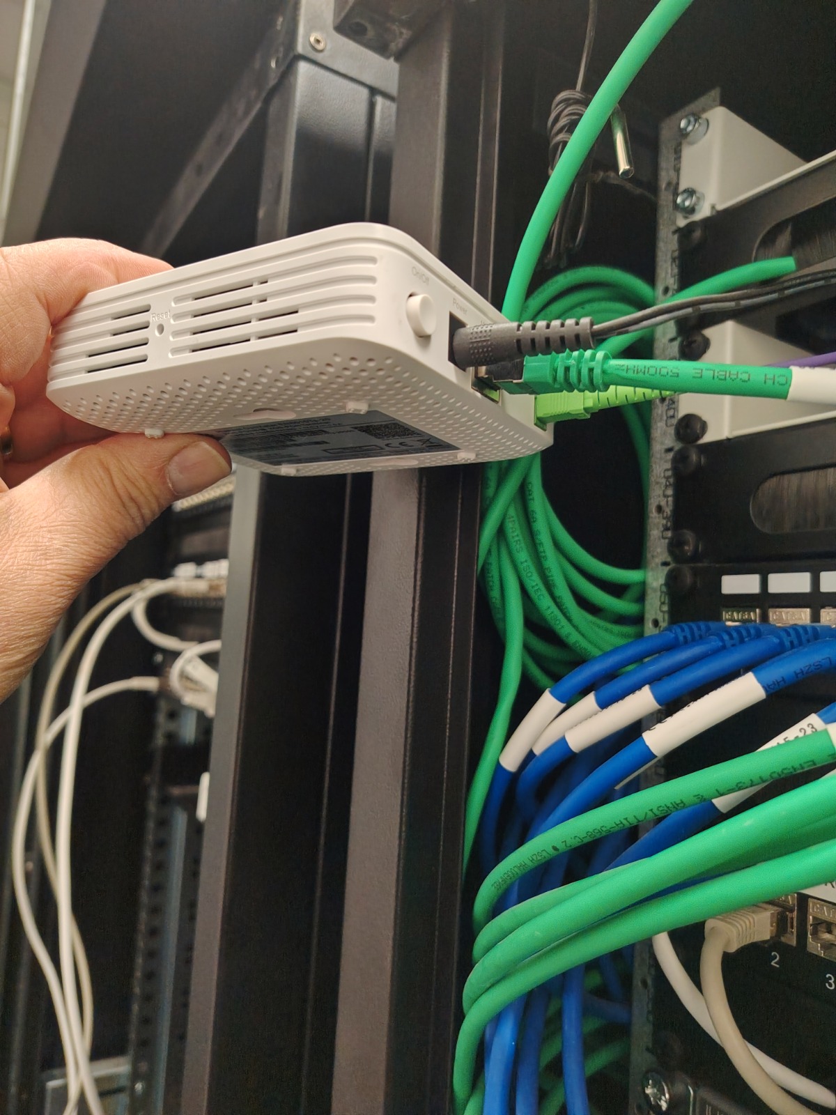 Reconnexion des liaisons réseau